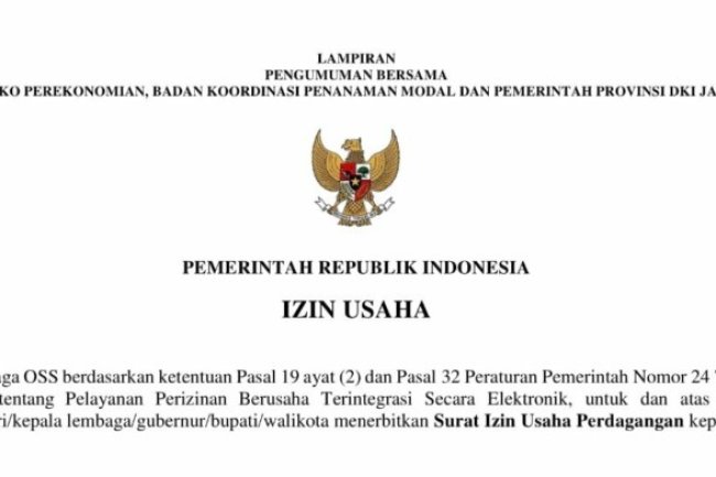 Mengurus Ijin Usaha Mikro Kecil