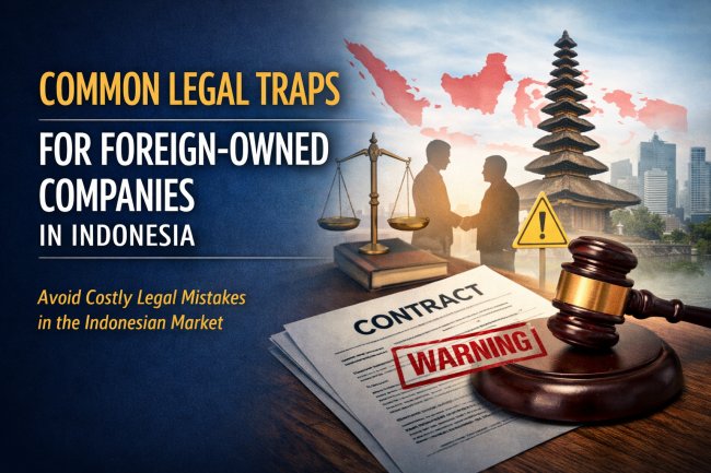 Common Legal Traps for Foreign Owned Companies in Indonesia
